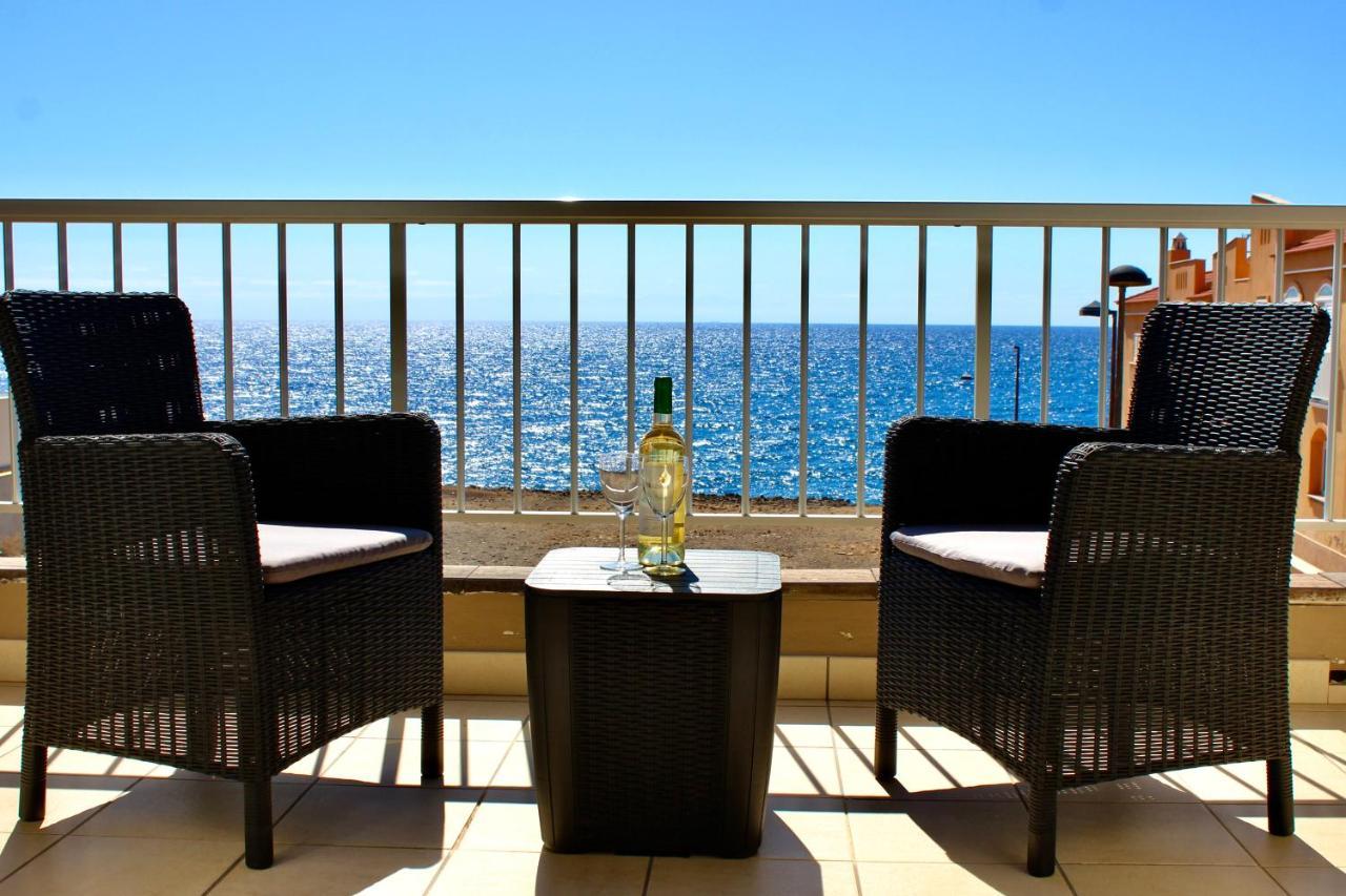 Sunny Ocean View Apartment Poris de Abona Dış mekan fotoğraf